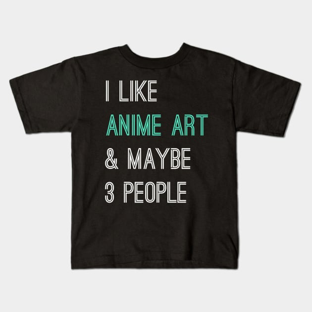 Anime Kids T-Shirt by faiiryliite